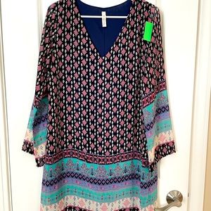 Cute shift dress, large